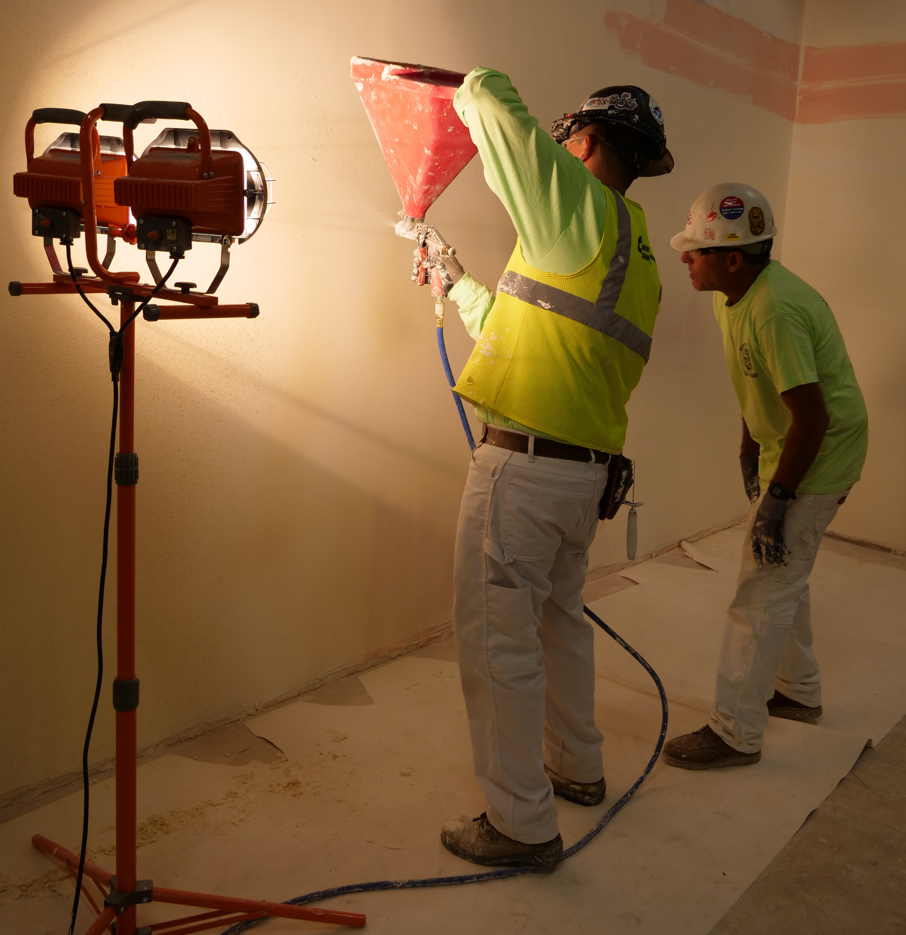 Drywall Texture Spray Techniques